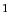 $ ^1$