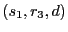 $ (s_1,r_3,d)$