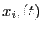 $ x_{i_t}(t)$