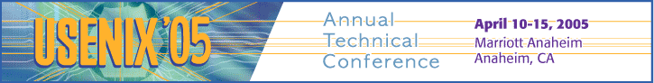 2005 USENIX Annual Technical Conference